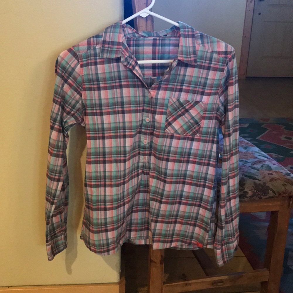 Prana plaid shirt